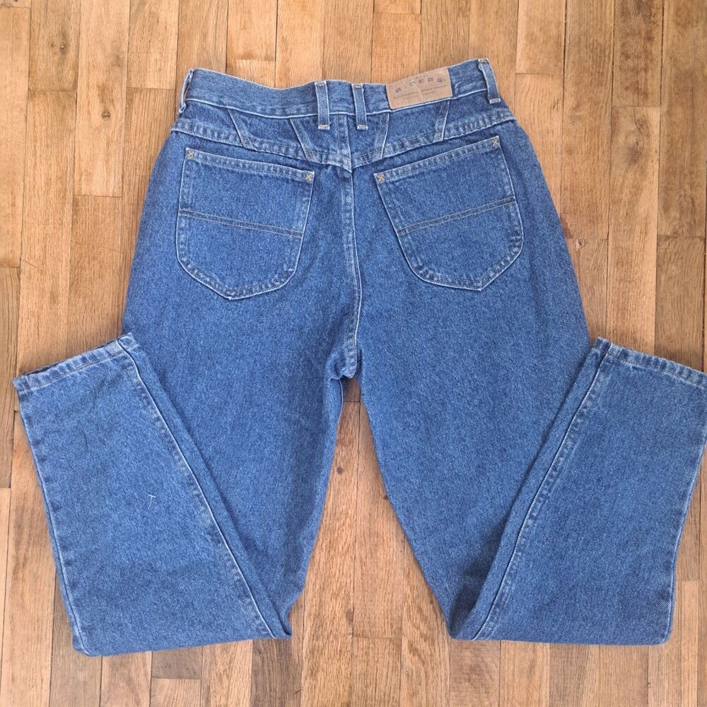 Vintage Denim Lee Riders Mom Blue Jeans Womens 10 Medium High Waisted Tapered